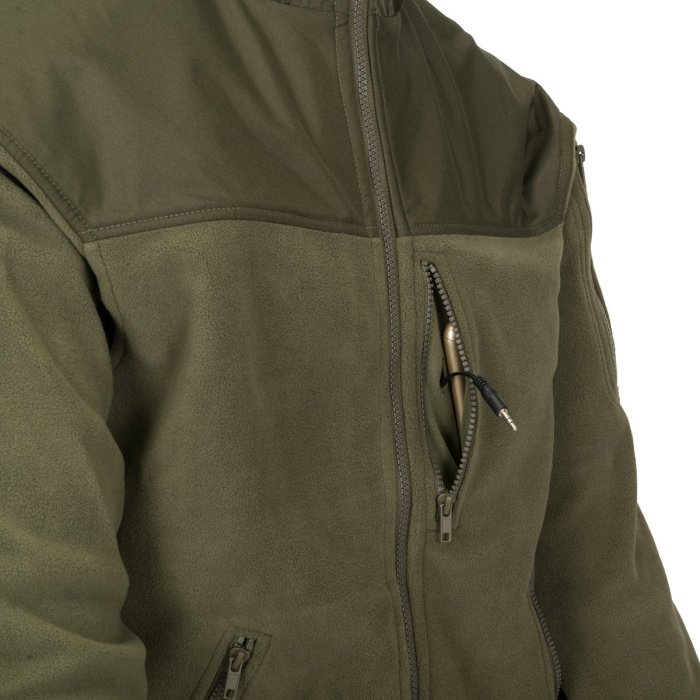 Bluza polarowa Helikon Classic Army Green Olive (BL-CAF-FL-02)